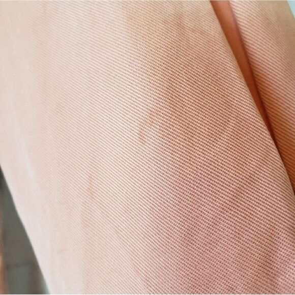 MAX JEANS Zip Front Utility Jacket Muted Peach Small - Picture 3 of 11